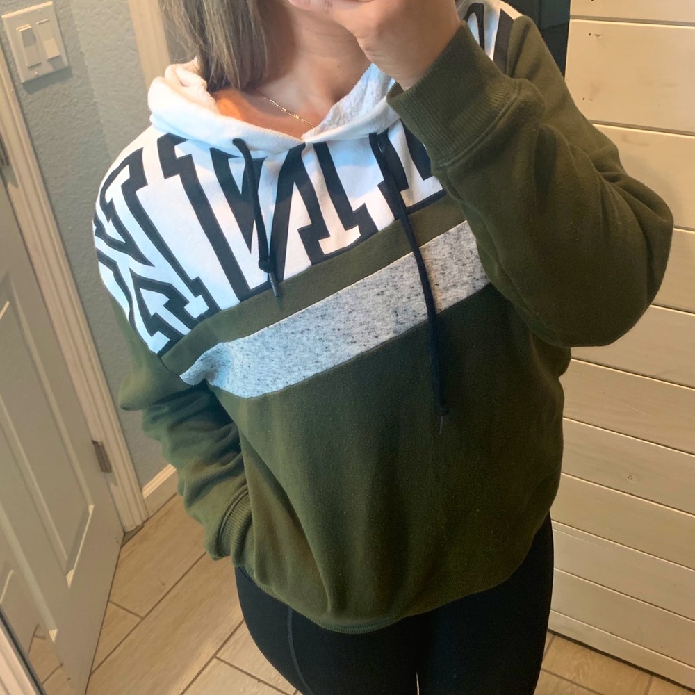 Pink hoodie